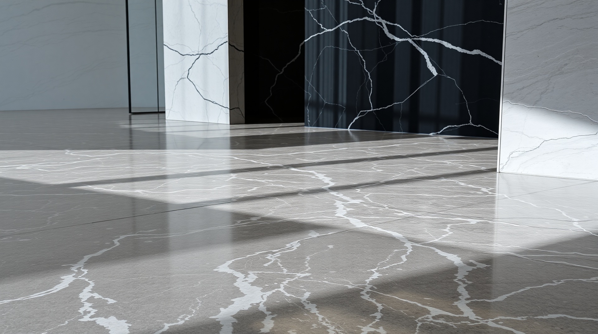 Superficie de mármol protegida